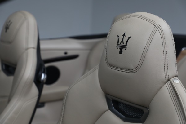 Used 2019 Maserati GranTurismo Sport Convertible for sale Sold at Bugatti of Greenwich in Greenwich CT 06830 25