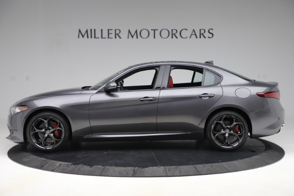 New 2019 Alfa Romeo Giulia Ti Sport Q4 for sale Sold at Bugatti of Greenwich in Greenwich CT 06830 3