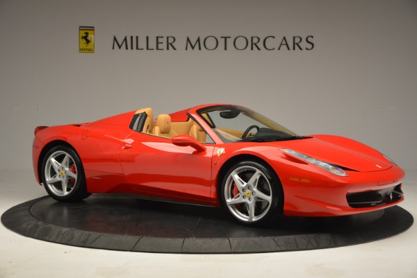 Used 2013 Ferrari 458 Spider for sale Sold at Bugatti of Greenwich in Greenwich CT 06830 10