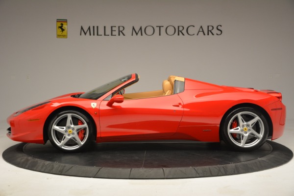 Used 2013 Ferrari 458 Spider for sale Sold at Bugatti of Greenwich in Greenwich CT 06830 3