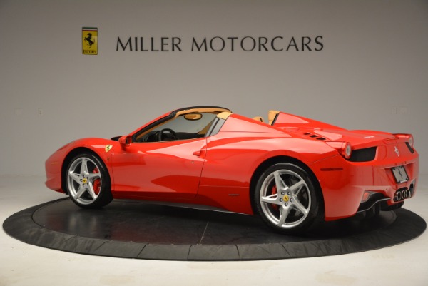 Used 2013 Ferrari 458 Spider for sale Sold at Bugatti of Greenwich in Greenwich CT 06830 4