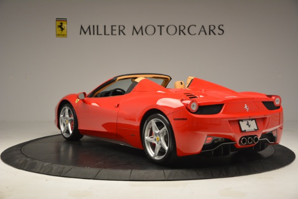 Used 2013 Ferrari 458 Spider for sale Sold at Bugatti of Greenwich in Greenwich CT 06830 5