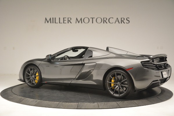 Used 2016 McLaren 650S Spider Convertible for sale Sold at Bugatti of Greenwich in Greenwich CT 06830 4