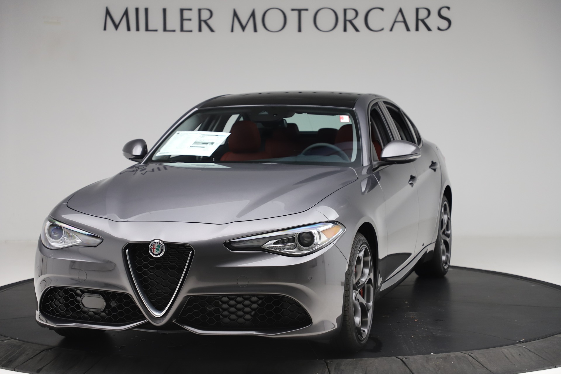 New 2019 Alfa Romeo Giulia Ti Sport Q4 for sale Sold at Bugatti of Greenwich in Greenwich CT 06830 1