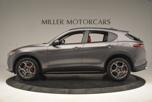 New 2019 Alfa Romeo Stelvio Sport Q4 for sale Sold at Bugatti of Greenwich in Greenwich CT 06830 3