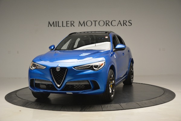 New 2019 Alfa Romeo Stelvio Quadrifoglio for sale Sold at Bugatti of Greenwich in Greenwich CT 06830 1