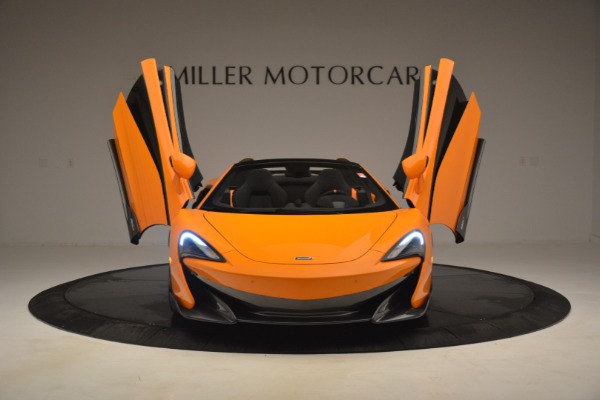 New 2020 McLaren 600LT Spider Convertible for sale Sold at Bugatti of Greenwich in Greenwich CT 06830 13