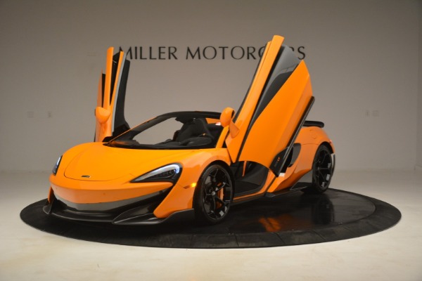 New 2020 McLaren 600LT Spider Convertible for sale Sold at Bugatti of Greenwich in Greenwich CT 06830 14