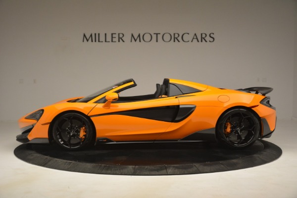 New 2020 McLaren 600LT Spider Convertible for sale Sold at Bugatti of Greenwich in Greenwich CT 06830 3