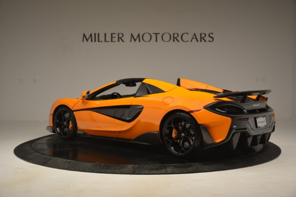 New 2020 McLaren 600LT Spider Convertible for sale Sold at Bugatti of Greenwich in Greenwich CT 06830 4