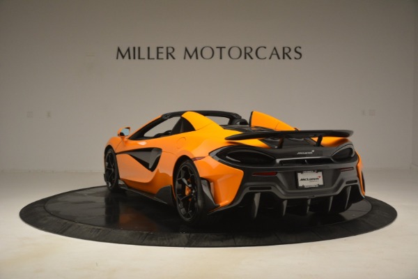 New 2020 McLaren 600LT Spider Convertible for sale Sold at Bugatti of Greenwich in Greenwich CT 06830 5