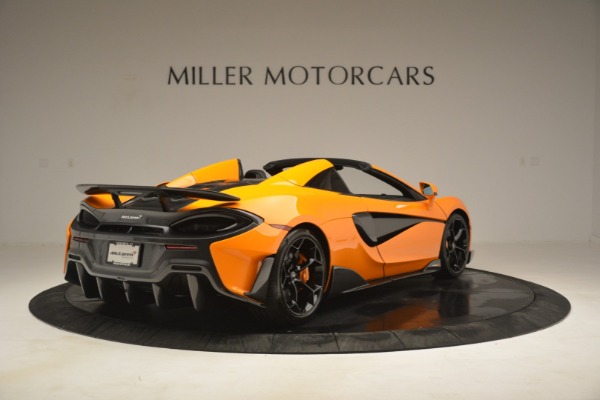 New 2020 McLaren 600LT Spider Convertible for sale Sold at Bugatti of Greenwich in Greenwich CT 06830 7