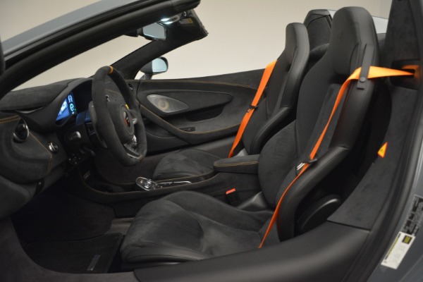 New 2020 McLaren 600LT Spider Convertible for sale Sold at Bugatti of Greenwich in Greenwich CT 06830 25