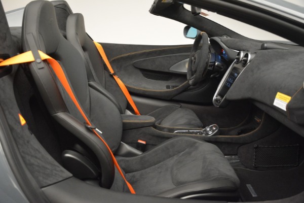 New 2020 McLaren 600LT Spider Convertible for sale Sold at Bugatti of Greenwich in Greenwich CT 06830 28