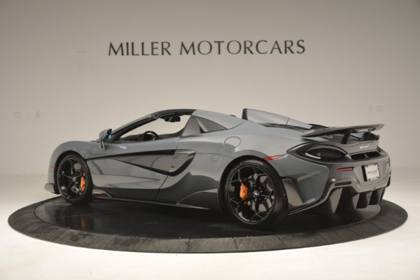 New 2020 McLaren 600LT Spider Convertible for sale Sold at Bugatti of Greenwich in Greenwich CT 06830 4