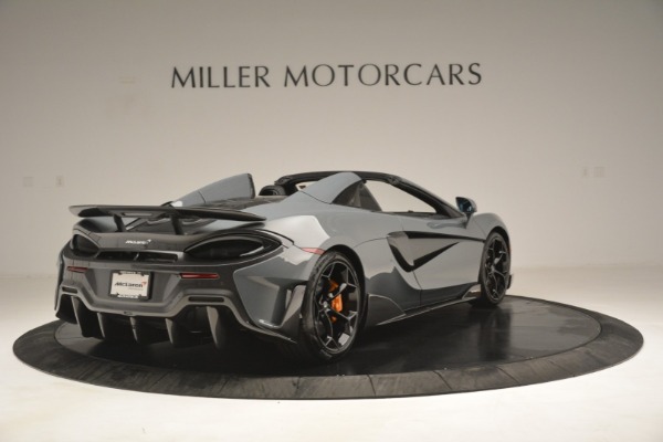 New 2020 McLaren 600LT Spider Convertible for sale Sold at Bugatti of Greenwich in Greenwich CT 06830 7