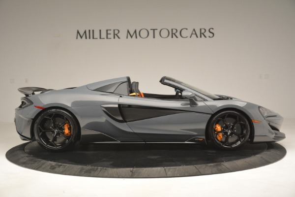 New 2020 McLaren 600LT Spider Convertible for sale Sold at Bugatti of Greenwich in Greenwich CT 06830 9