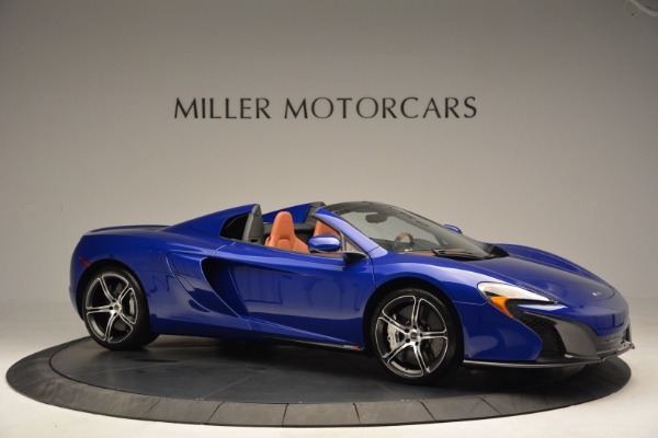 Used 2015 McLaren 650S Spider Convertible for sale Sold at Bugatti of Greenwich in Greenwich CT 06830 10