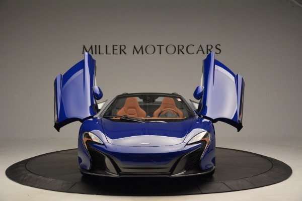 Used 2015 McLaren 650S Spider Convertible for sale Sold at Bugatti of Greenwich in Greenwich CT 06830 13