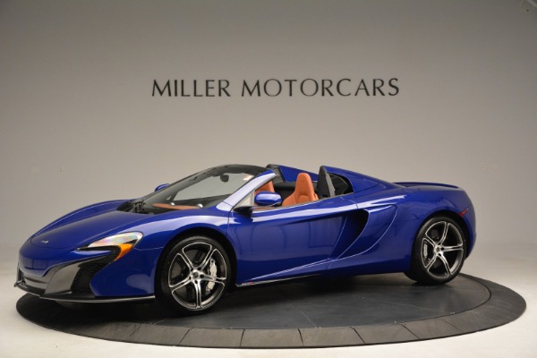 Used 2015 McLaren 650S Spider Convertible for sale Sold at Bugatti of Greenwich in Greenwich CT 06830 2