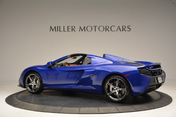 Used 2015 McLaren 650S Spider Convertible for sale Sold at Bugatti of Greenwich in Greenwich CT 06830 4