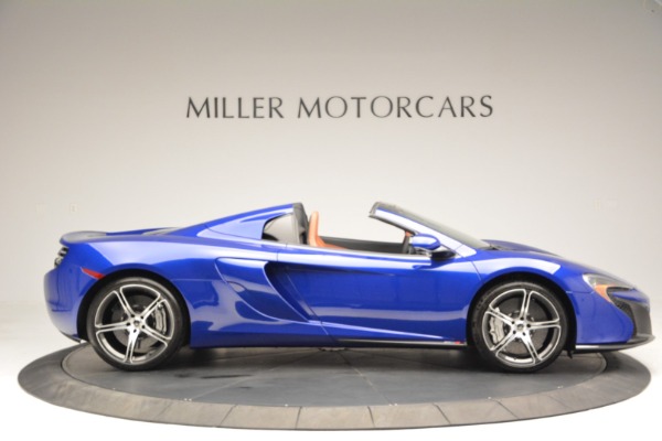 Used 2015 McLaren 650S Spider Convertible for sale Sold at Bugatti of Greenwich in Greenwich CT 06830 9