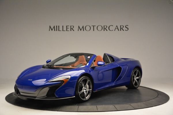 Used 2015 McLaren 650S Spider Convertible for sale Sold at Bugatti of Greenwich in Greenwich CT 06830 1