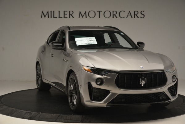 New 2019 Maserati Levante SQ4 GranSport Nerissimo for sale Sold at Bugatti of Greenwich in Greenwich CT 06830 11