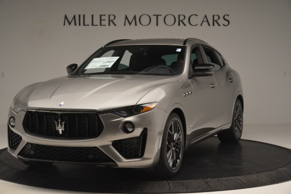 New 2019 Maserati Levante SQ4 GranSport Nerissimo for sale Sold at Bugatti of Greenwich in Greenwich CT 06830 1