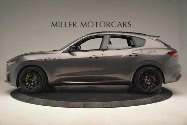 New 2019 Maserati Levante SQ4 GranSport Nerissimo for sale Sold at Bugatti of Greenwich in Greenwich CT 06830 3