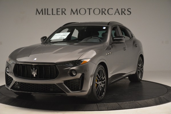 New 2019 Maserati Levante SQ4 GranSport Nerissimo for sale Sold at Bugatti of Greenwich in Greenwich CT 06830 1