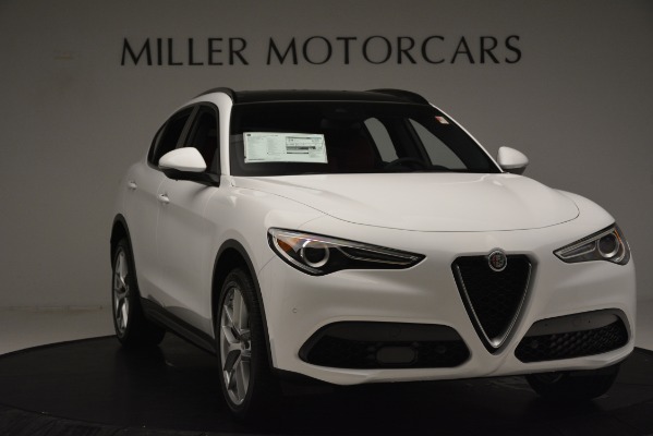 New 2019 Alfa Romeo Stelvio Ti Sport Q4 for sale Sold at Bugatti of Greenwich in Greenwich CT 06830 9