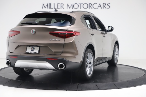 New 2019 Alfa Romeo Stelvio Ti Sport Q4 for sale Sold at Bugatti of Greenwich in Greenwich CT 06830 7