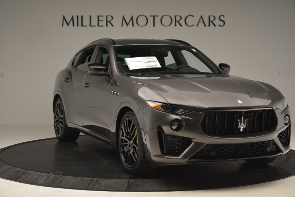 New 2019 Maserati Levante SQ4 GranSport Nerissimo for sale Sold at Bugatti of Greenwich in Greenwich CT 06830 11