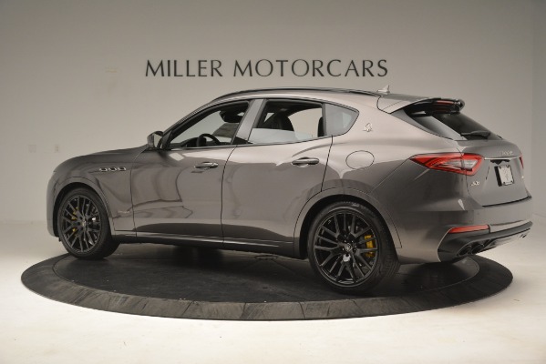 New 2019 Maserati Levante SQ4 GranSport Nerissimo for sale Sold at Bugatti of Greenwich in Greenwich CT 06830 4