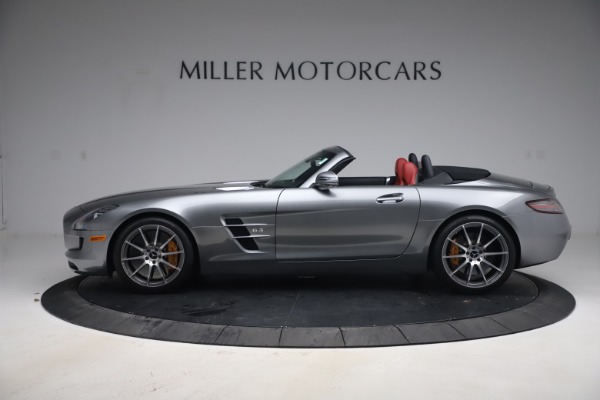 Used 2012 Mercedes-Benz SLS AMG Roadster for sale Sold at Bugatti of Greenwich in Greenwich CT 06830 3