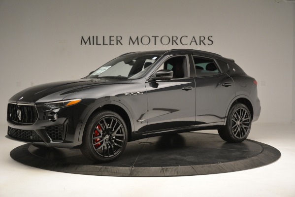 New 2019 Maserati Levante SQ4 GranSport Nerissimo for sale Sold at Bugatti of Greenwich in Greenwich CT 06830 2