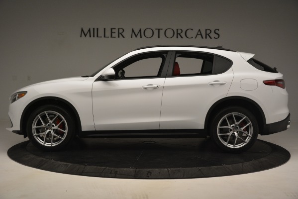 New 2019 Alfa Romeo Stelvio Ti Sport Q4 for sale Sold at Bugatti of Greenwich in Greenwich CT 06830 3