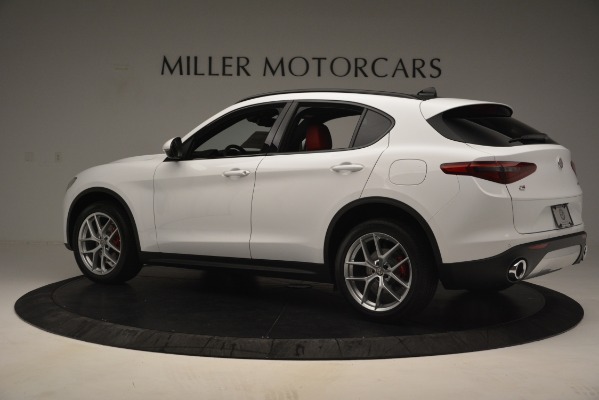 New 2019 Alfa Romeo Stelvio Ti Sport Q4 for sale Sold at Bugatti of Greenwich in Greenwich CT 06830 4