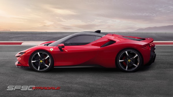 New 2021 Ferrari SF90 Stradale for sale Call for price at Bugatti of Greenwich in Greenwich CT 06830 3
