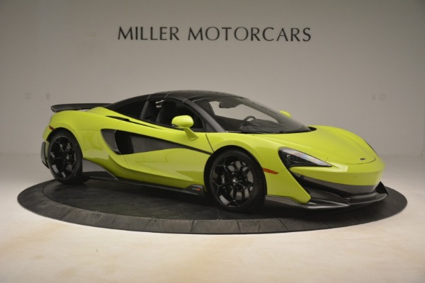 New 2020 McLaren 600LT Spider for sale Sold at Bugatti of Greenwich in Greenwich CT 06830 8