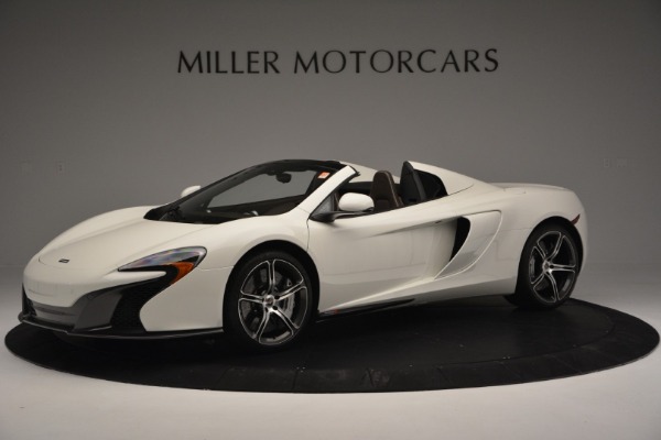 Used 2015 McLaren 650S Spider for sale Sold at Bugatti of Greenwich in Greenwich CT 06830 1