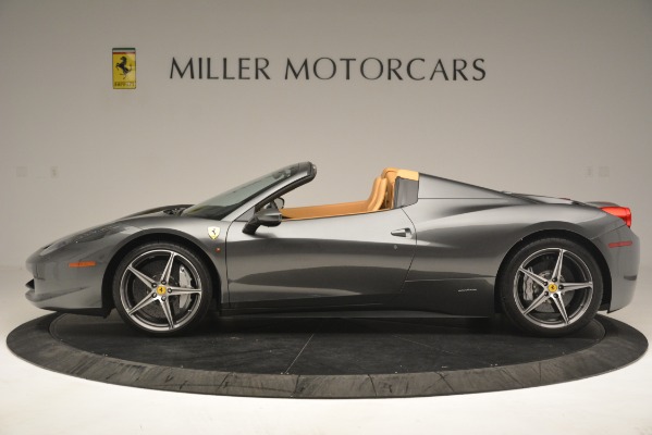 Used 2013 Ferrari 458 Spider for sale Sold at Bugatti of Greenwich in Greenwich CT 06830 3