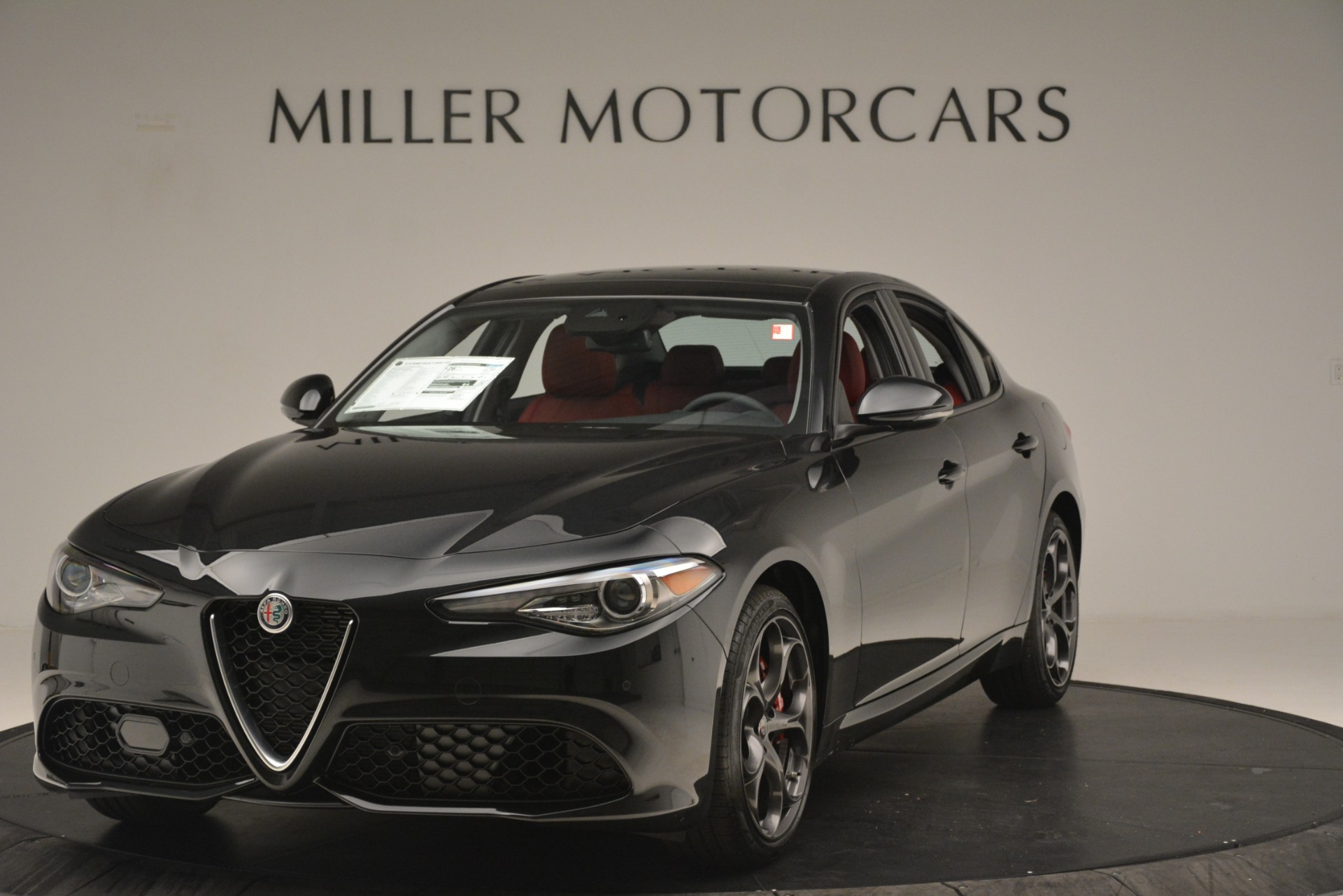 New 2019 Alfa Romeo Giulia Ti Sport Q4 for sale Sold at Bugatti of Greenwich in Greenwich CT 06830 1