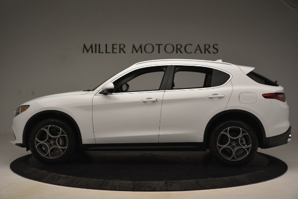 New 2019 Alfa Romeo Stelvio Q4 for sale Sold at Bugatti of Greenwich in Greenwich CT 06830 3