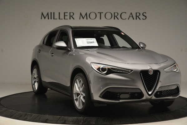 New 2019 Alfa Romeo Stelvio Ti Sport Q4 for sale Sold at Bugatti of Greenwich in Greenwich CT 06830 11