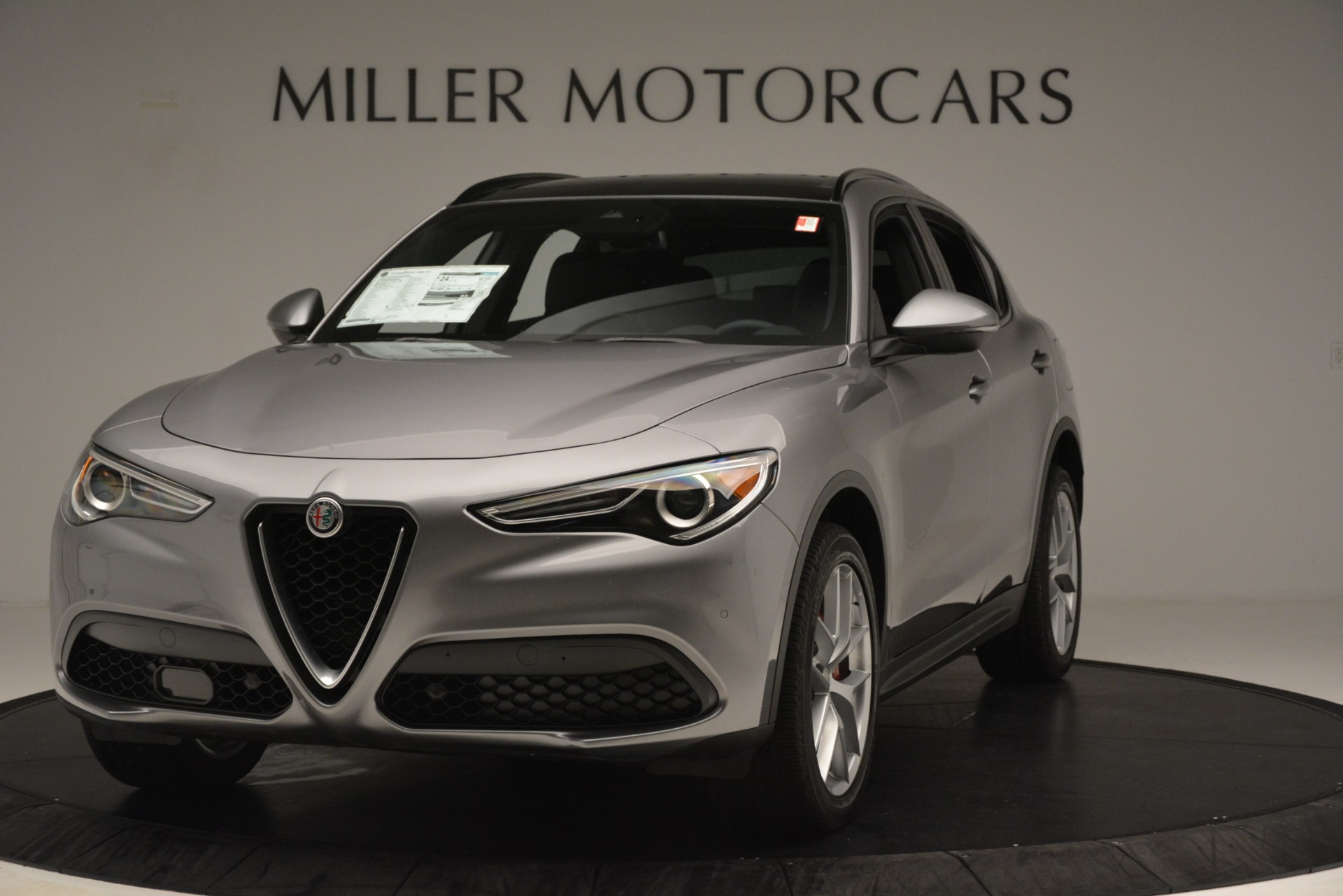 New 2019 Alfa Romeo Stelvio Ti Sport Q4 for sale Sold at Bugatti of Greenwich in Greenwich CT 06830 1