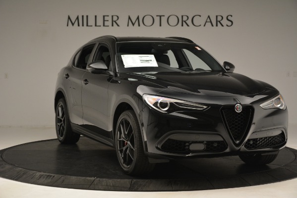 New 2019 Alfa Romeo Stelvio Ti Sport Q4 for sale Sold at Bugatti of Greenwich in Greenwich CT 06830 11