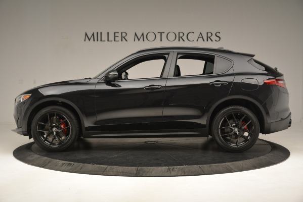 New 2019 Alfa Romeo Stelvio Ti Sport Q4 for sale Sold at Bugatti of Greenwich in Greenwich CT 06830 3