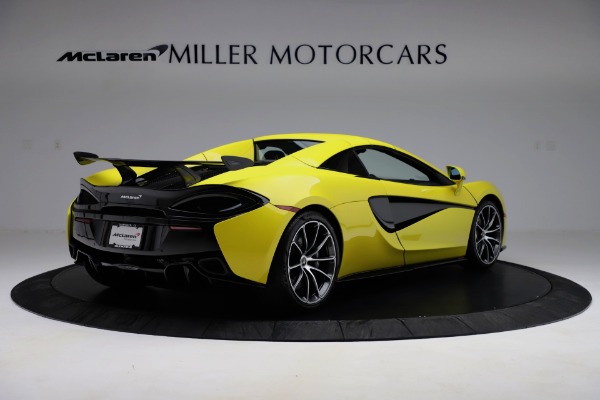 Used 2019 McLaren 570S Spider for sale Call for price at Bugatti of Greenwich in Greenwich CT 06830 13